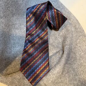 Vintage MISSONI Tie Silk Necktie made in Italy Cravatte Abstract Pattern 00s